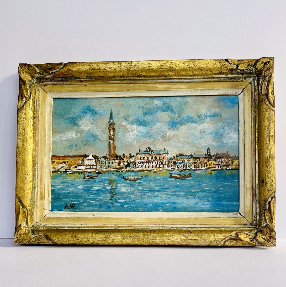 Painting Of Venice By A.w.-photo-2